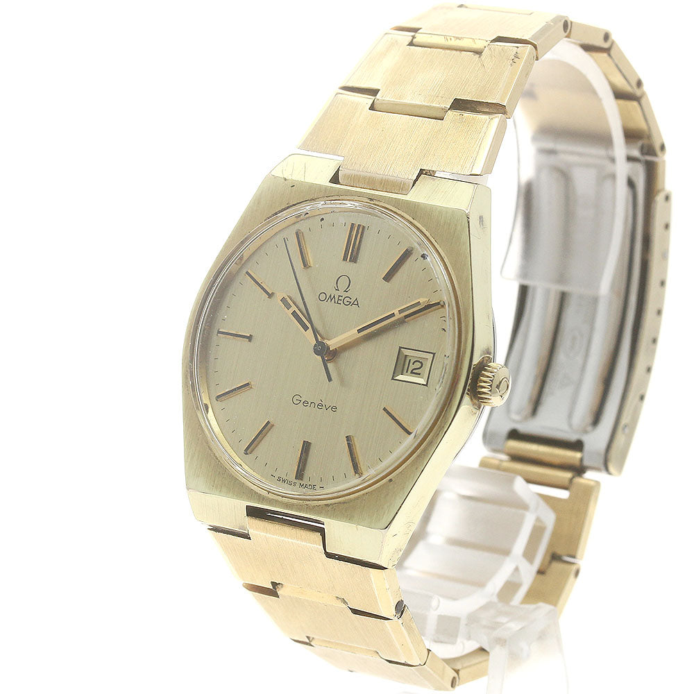 OMEGA Geneve 136.0050 Date Cal.613 gold Dial Hand Winding Men's Watch_887038