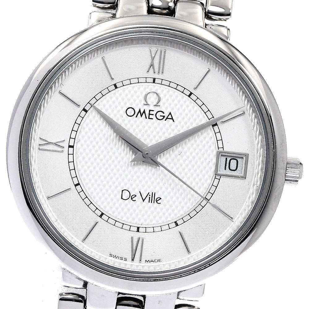 OMEGA De Ville 7514.31 Date Silva Dial Quartz Men's Watch_887039