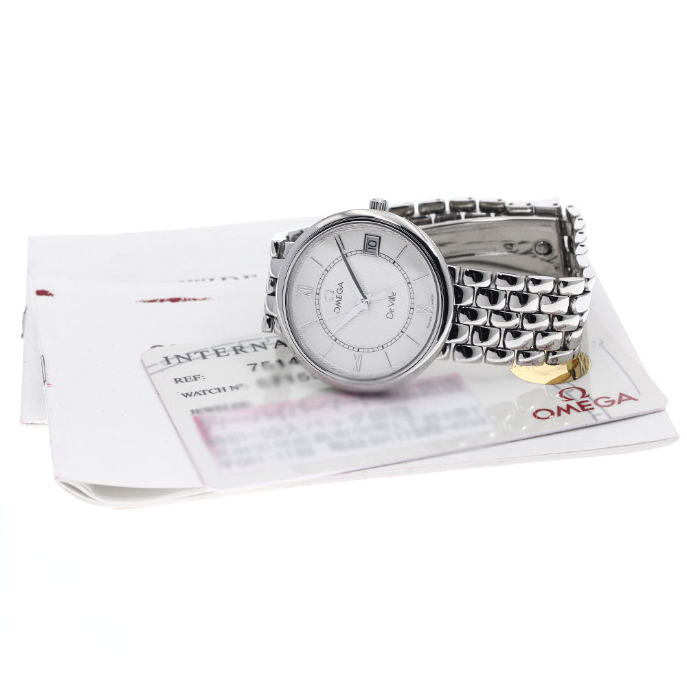 OMEGA De Ville 7514.31 Date Silva Dial Quartz Men's Watch_887039