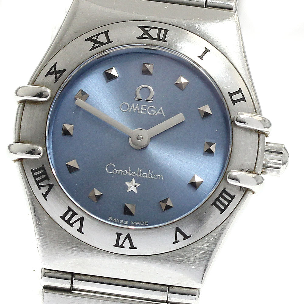 OMEGA Constellation 1562.81 blue Dial Quartz Ladies Watch_887052