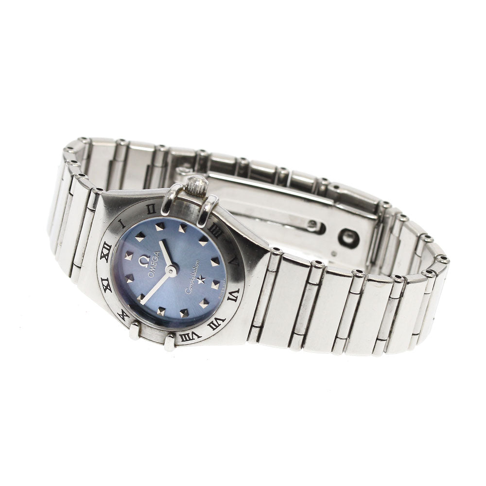 OMEGA Constellation 1562.81 blue Dial Quartz Ladies Watch_887052