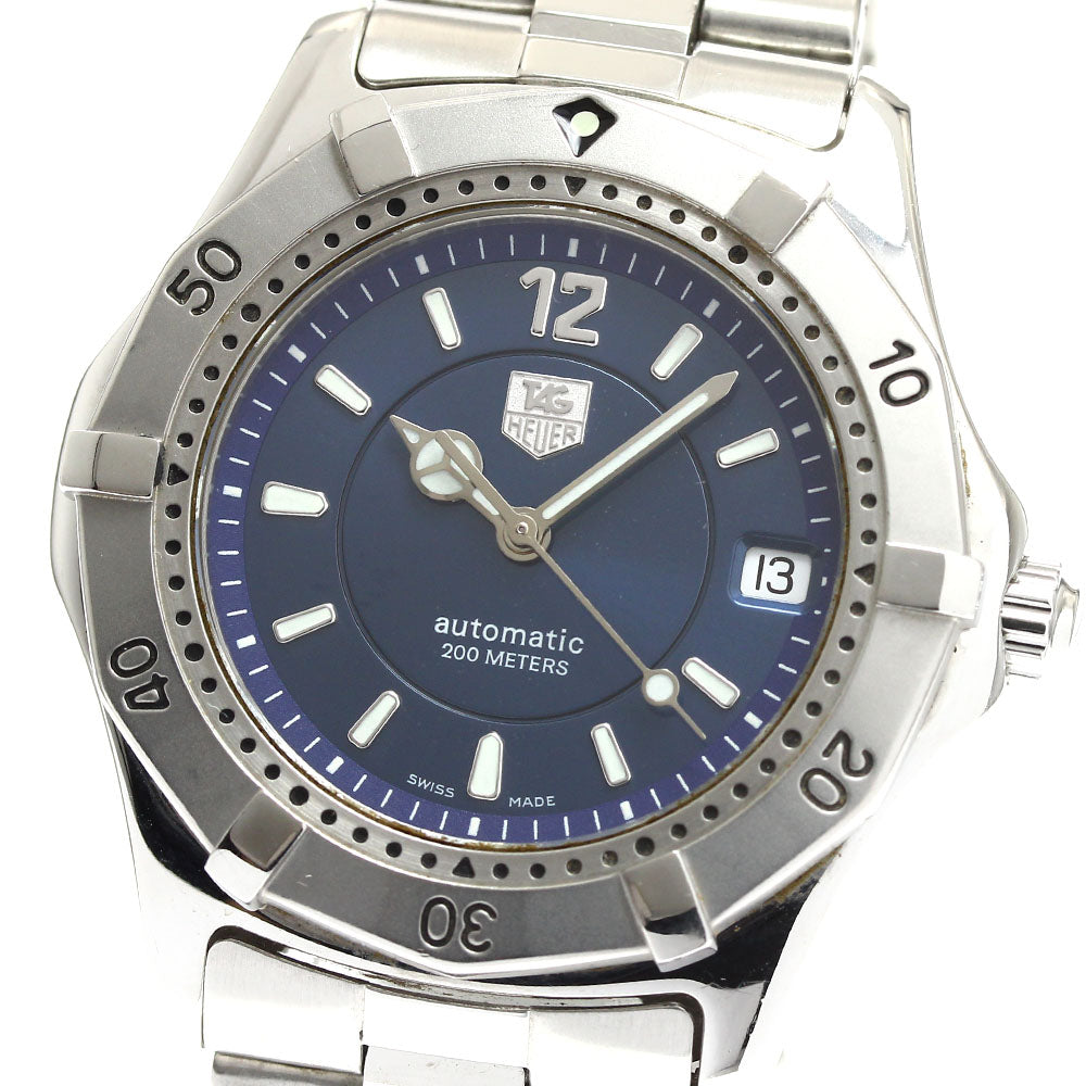 TAG HEUER 2000 series WK2117-0 Date Navy Dial Automatic Men's Watch_887096
