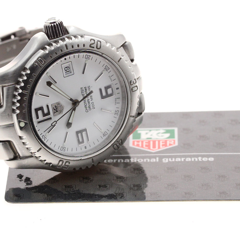 TAG HEUER Link WT5111 Date white Dial Automatic Men's Watch_887122