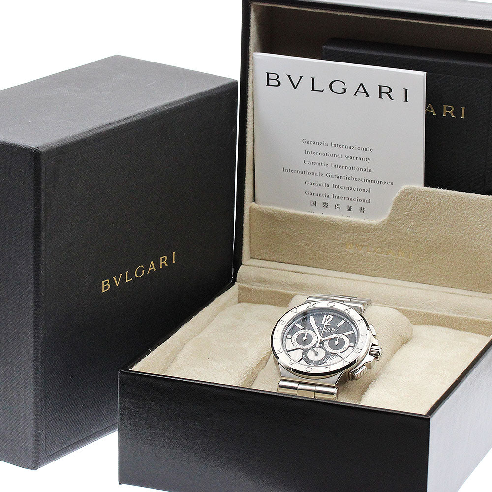 BVLGARI Diagono Caribillo 303 DG42SCH Chronograph Automatic Men's Watch_887126