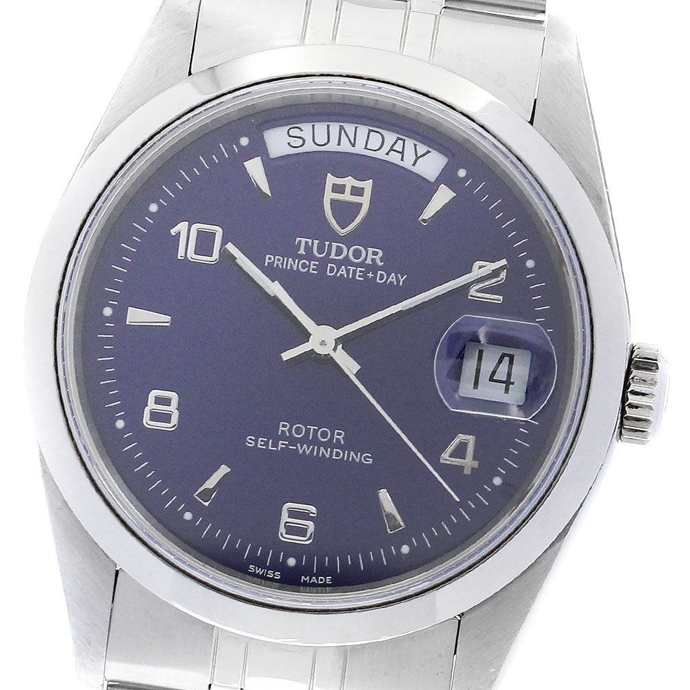 TUDOR Prince Date Day 76200 blue Dial Automatic Men's Watch_887130