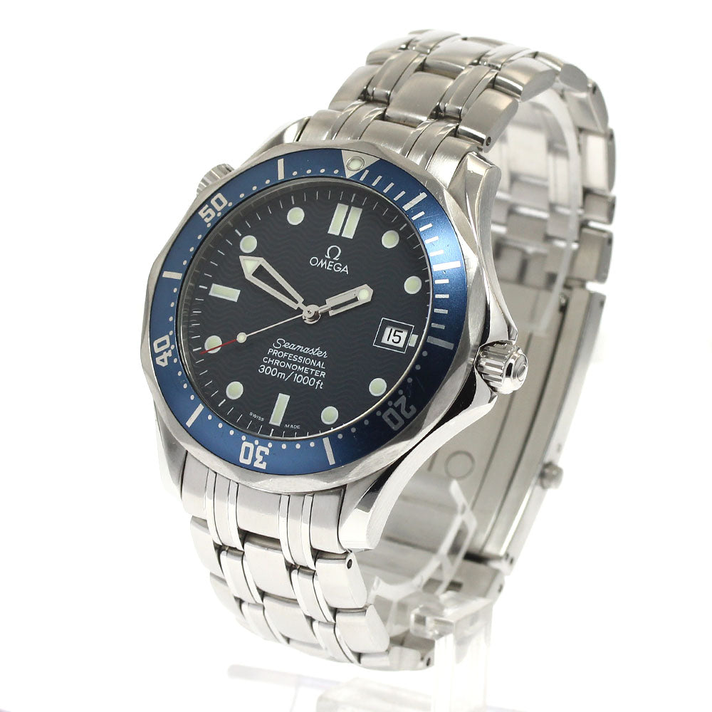 OMEGA Seamaster300 2531.80 Date Navy Dial Automatic Men's Watch_887135