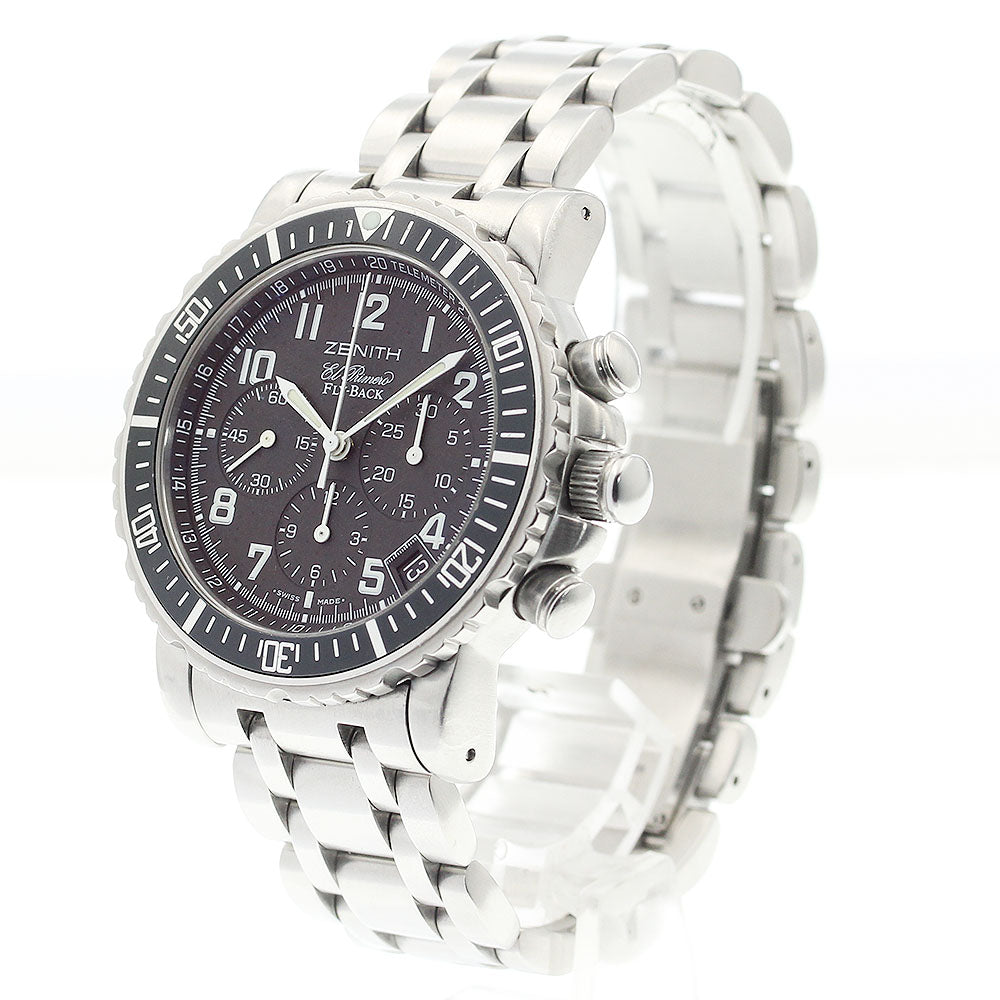 ZENITH El Primero Flyback 02.0470.405/25 black Dial Automatic Men's Watch_887138