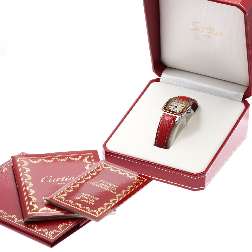CARTIER Santos GalbeeSM beige Dial Quartz Ladies Watch_887140
