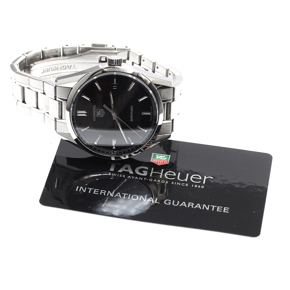 TAG HEUER Carrera Caliber 5 WV211B-0 black Dial Automatic Men's Watch_887147