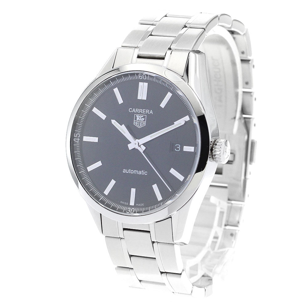 TAG HEUER Carrera WV211B-3 Date Black Dial Automatic Men's Watch_887152