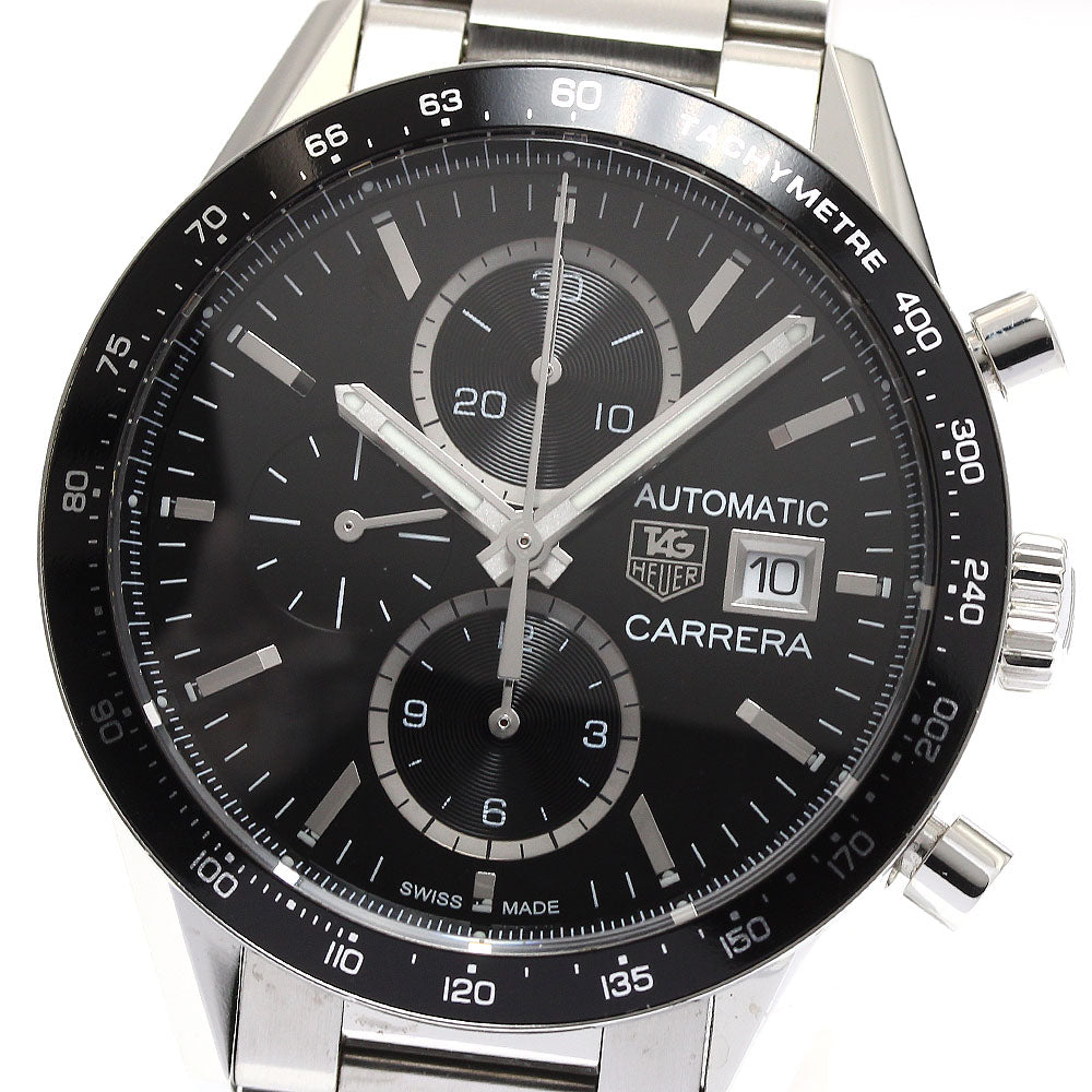 TAG HEUER Carrera CV201AL.BA0723 Chronograph black Dial Automatic Men's_887166