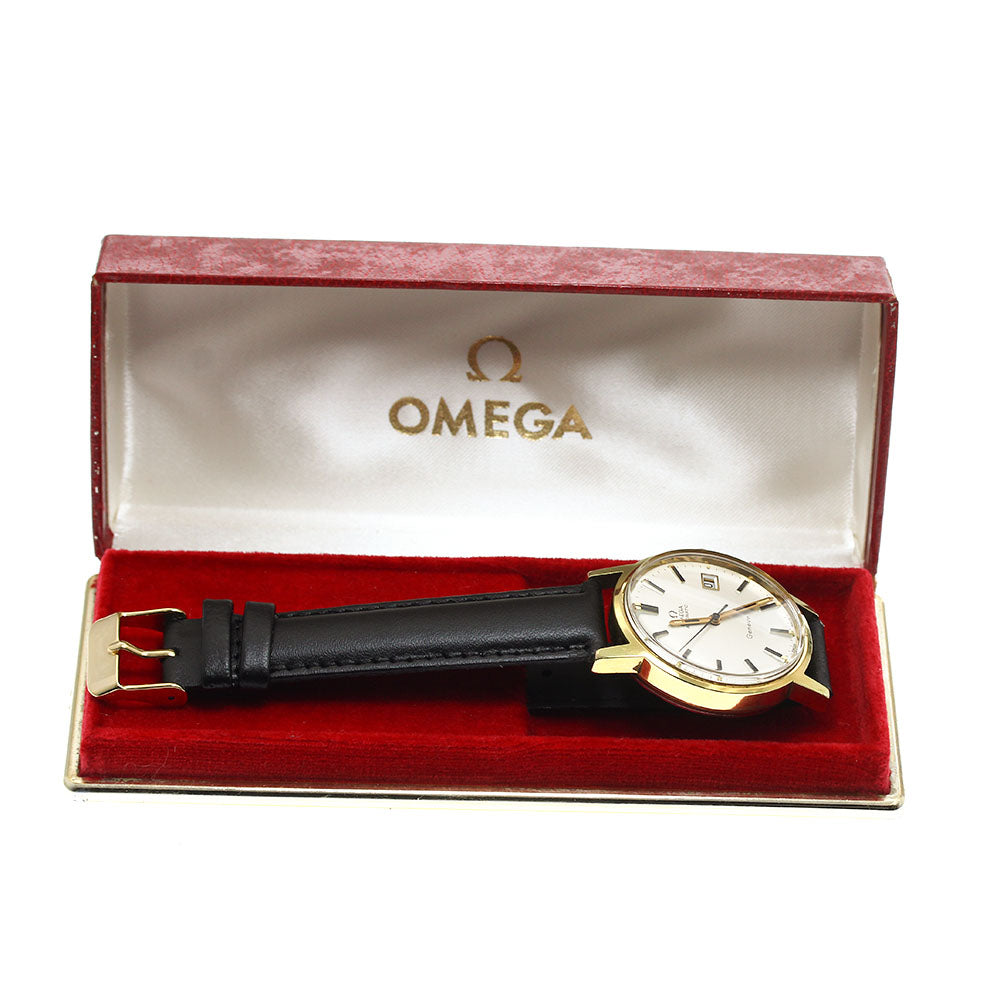 OMEGA Geneve 1660098 Date Cal.1481 Silver Dial Automatic Men's Watch_887175