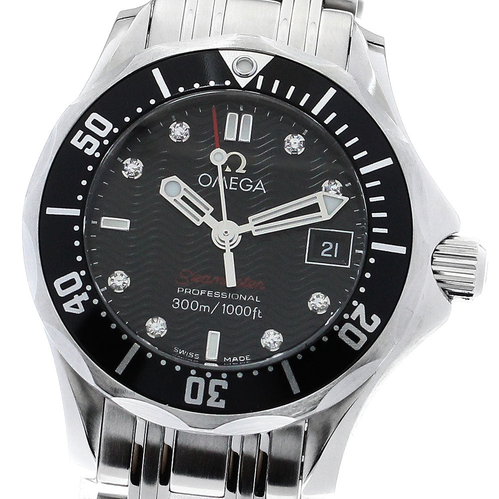 OMEGA Seamaster300 212.30.28.61.51.001 8P diamond Quartz Ladies Watch_887179