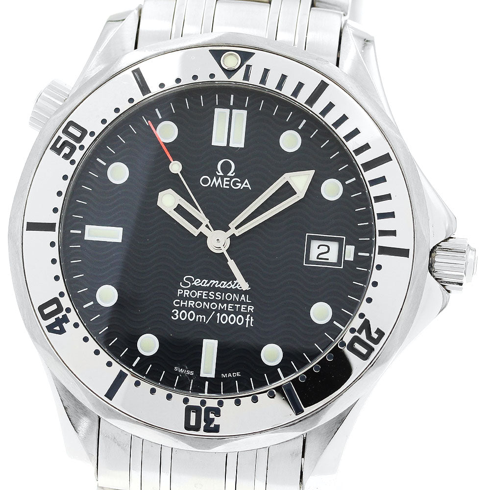 OMEGA Seamaster300 2532.80 Date Navy Dial Automatic Men's Watch_887181