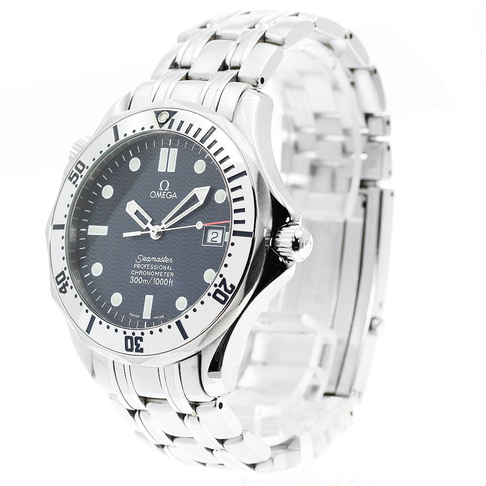 OMEGA Seamaster300 2532.80 Date Navy Dial Automatic Men's Watch_887181