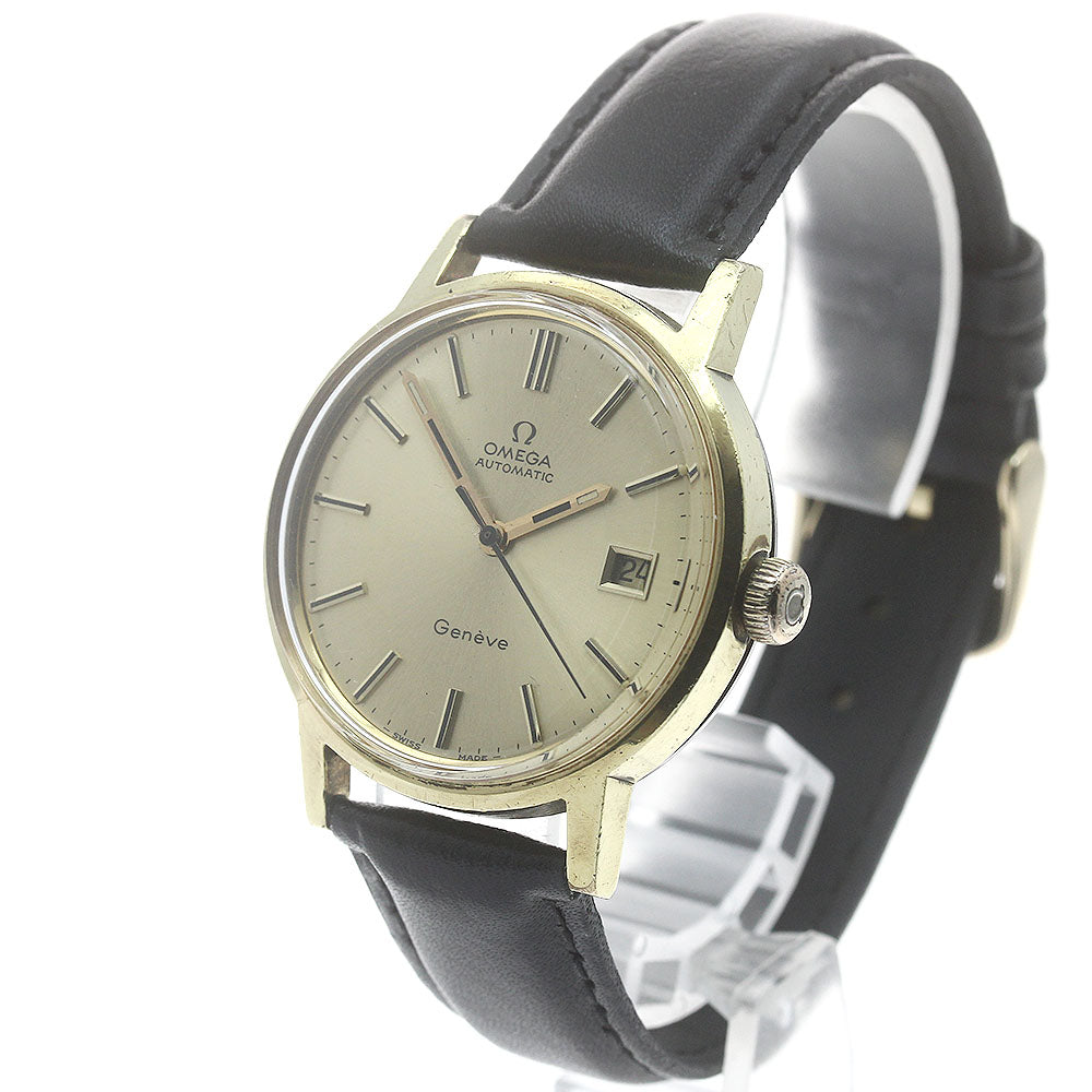 OMEGA Geneve Date Cal.1481 gold Dial Automatic Men's Watch_887183