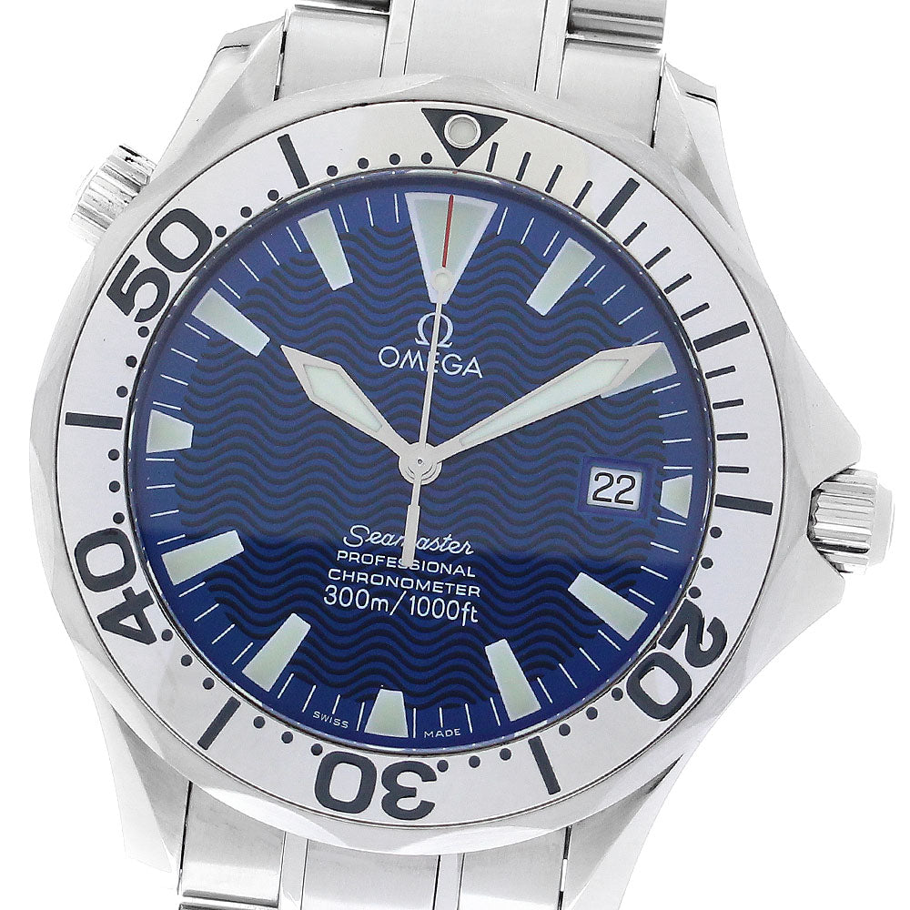 OMEGA Seamaster300 2255.80 Date blue Dial Automatic Men's Watch_887185