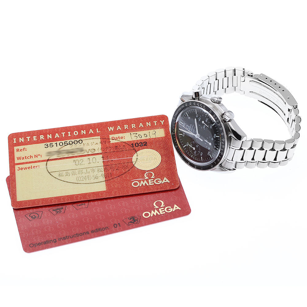 OMEGA Speedmaster 3510.50 Chronograph black Dial Automatic Men's Watch_887186