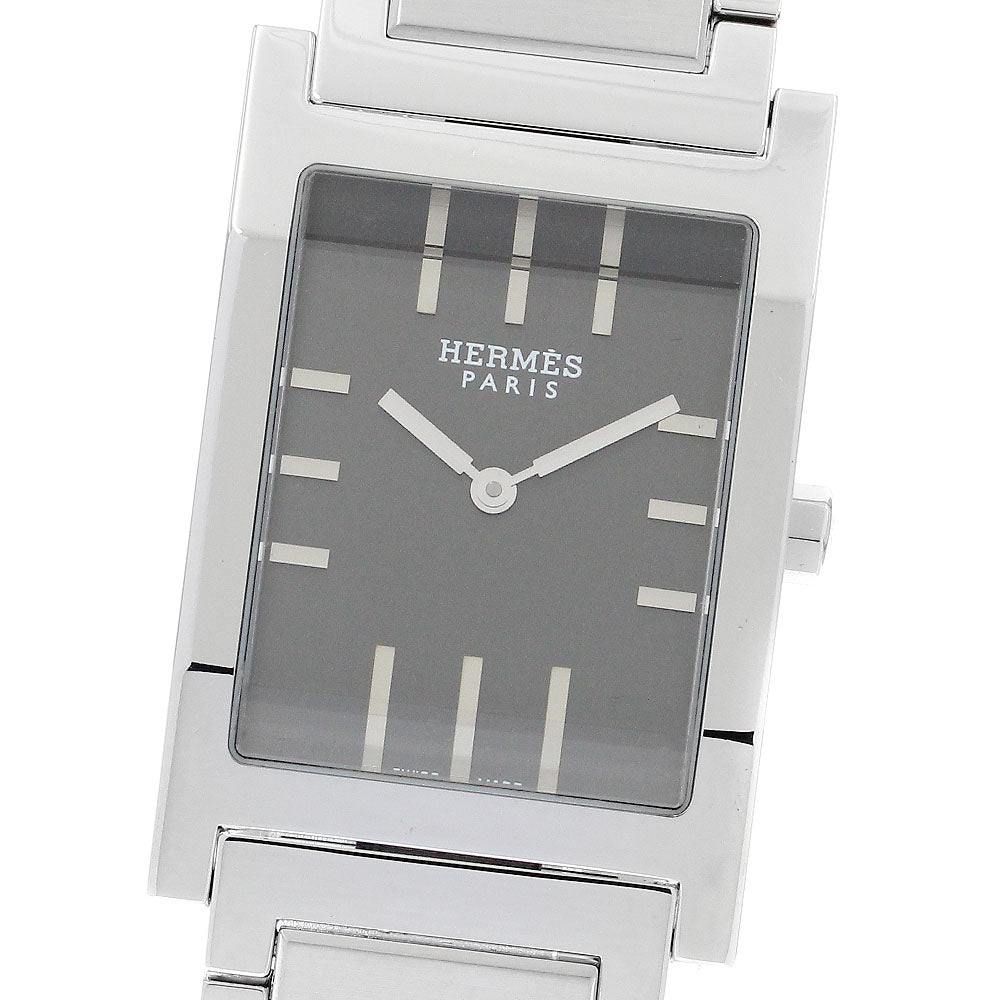 HERMES Tandem TA1.710 gray Dial Quartz Men's Watch_887188
