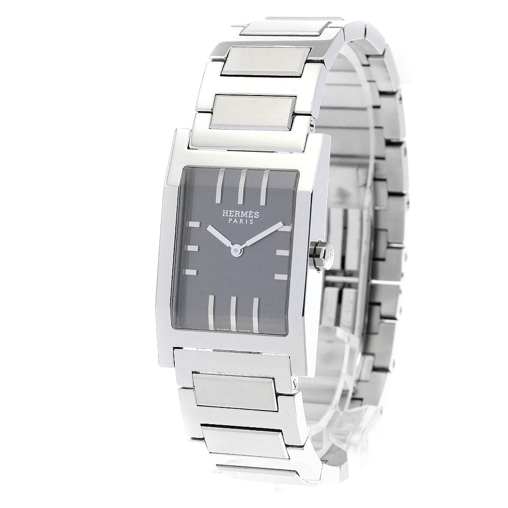HERMES Tandem TA1.710 gray Dial Quartz Men's Watch_887188