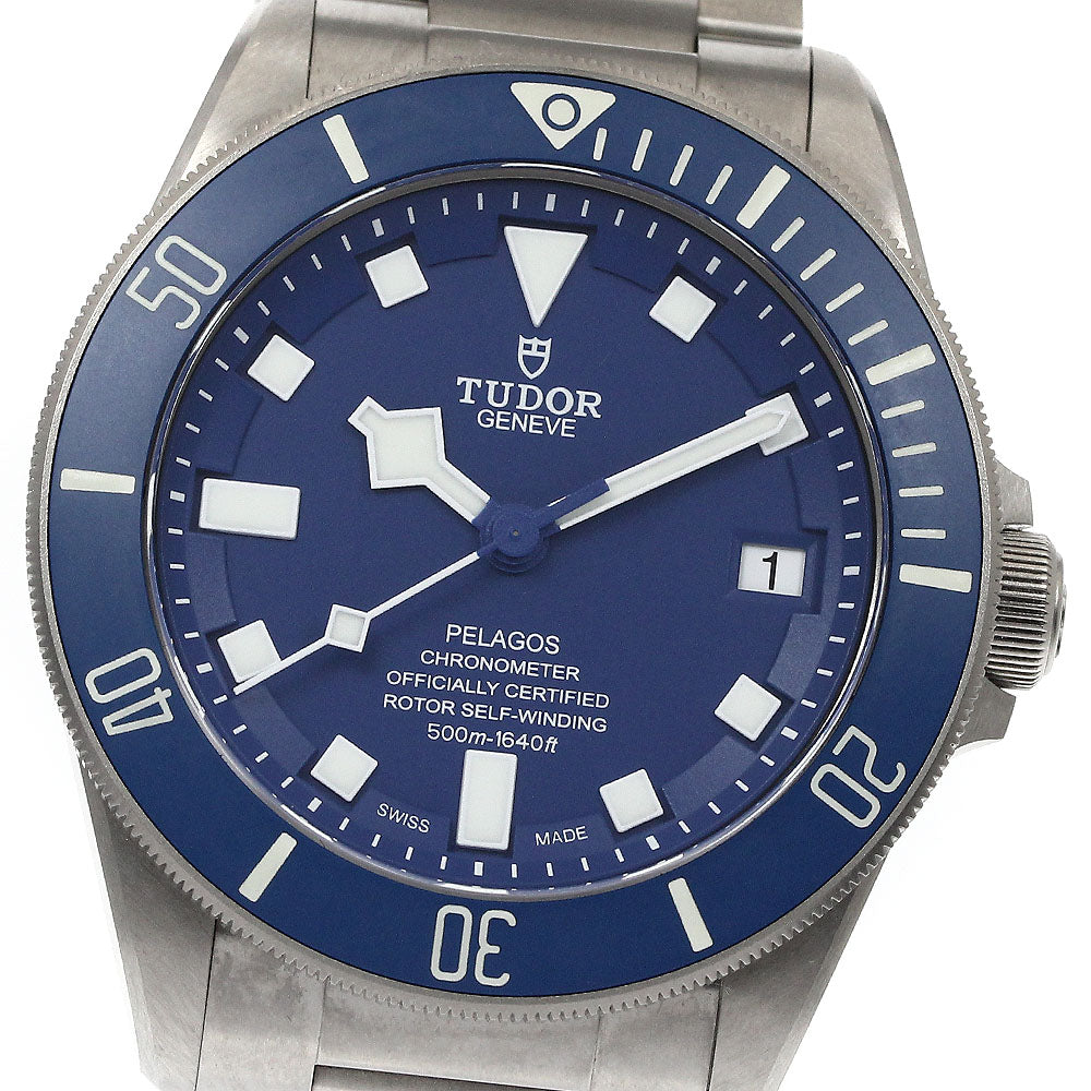 TUDOR Pelagos 25600TB Date blue Dial Automatic Men's Watch_887203