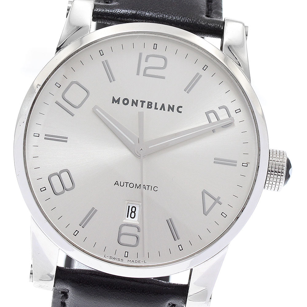 MONTBLANC Time walker 7070 Date Silver Dial Automatic Men's Watch_887204