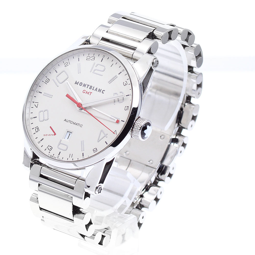 MONTBLANC Time walker 7081/U0106450 GMT white Dial Automatic Men's Watch_887205