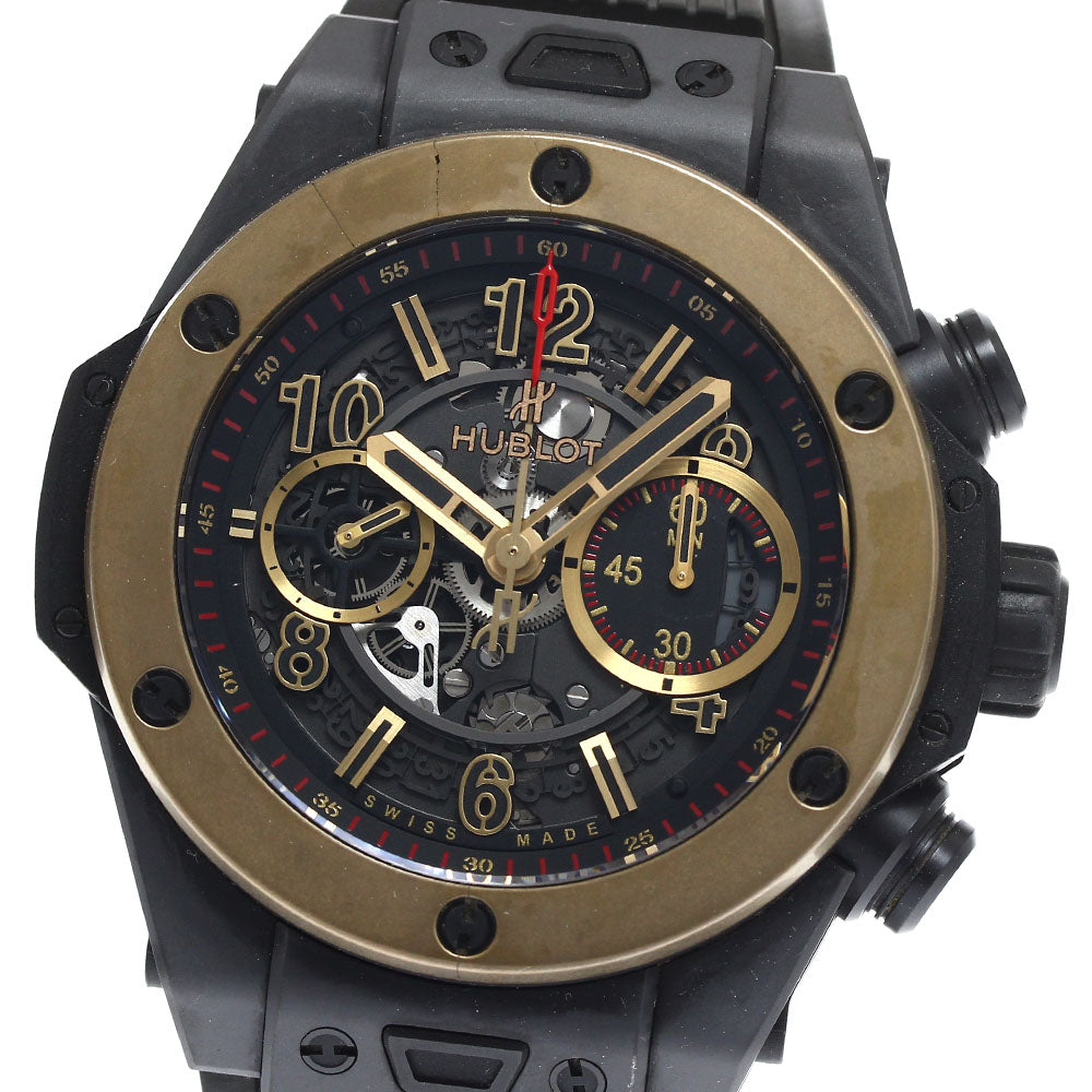 HUBLOT Big Bang Unico Magic Gold 411.CM.1138.RX Chronograph black Dial Automatic Men's Watch_887235