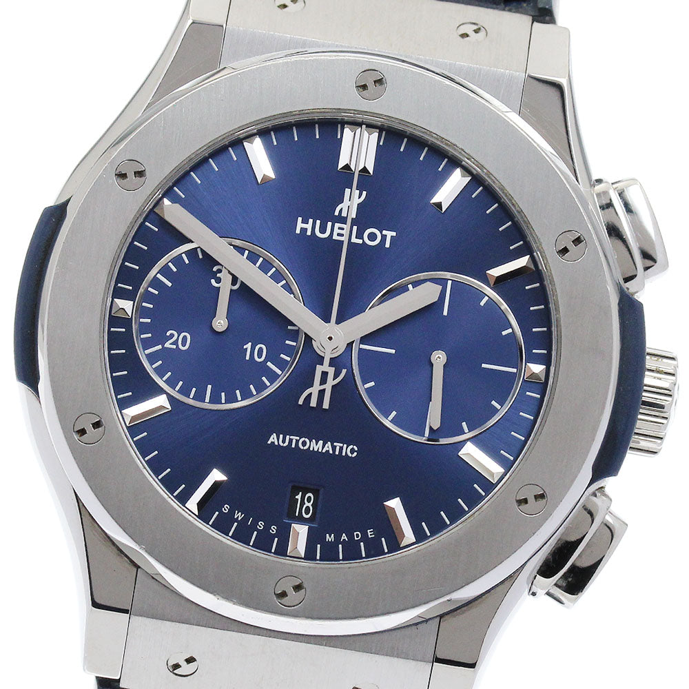 HUBLOT Classic fusion 521.NX.7170.LR Date Chronograph Navy Dial Automatic Men's Watch_887237