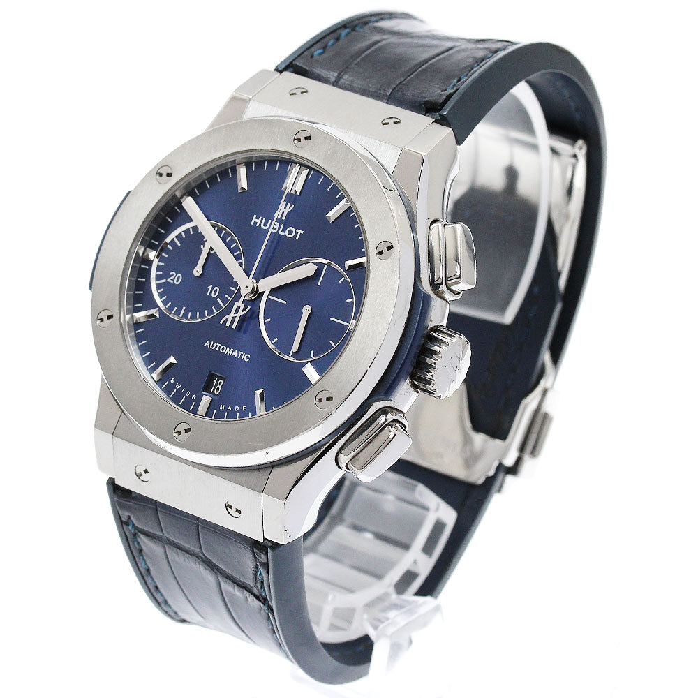 HUBLOT Classic fusion 521.NX.7170.LR Date Chronograph Navy Dial Automatic Men's Watch_887237