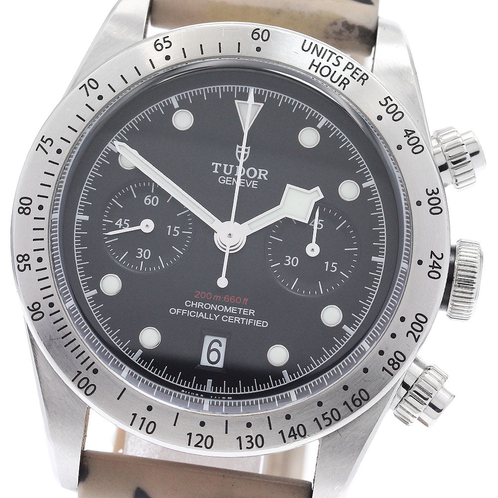 TUDOR Heritage Black Bay 79350 Chronograph Automatic Men's Watch_887244
