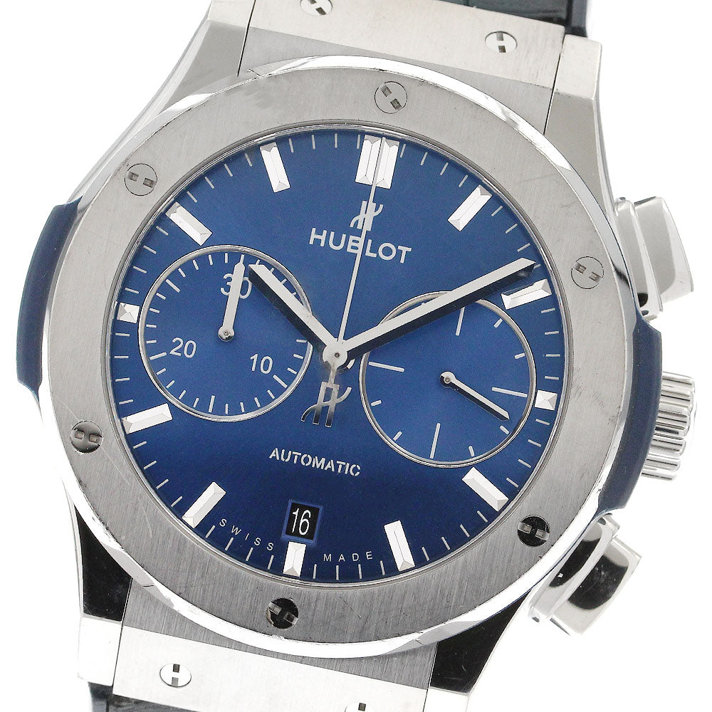 HUBLOT Classic fusion 521.NX.7170.LR Date Chronograph Navy Dial Automatic Men's Watch_887264