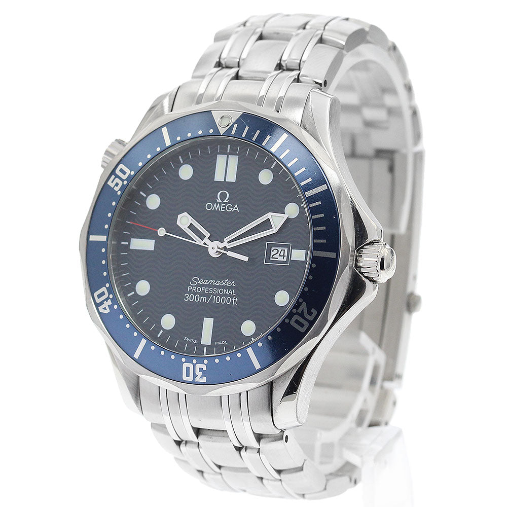 OMEGA Seamaster300 2541.80 Date Navy Dial Quartz Men's Watch_887270