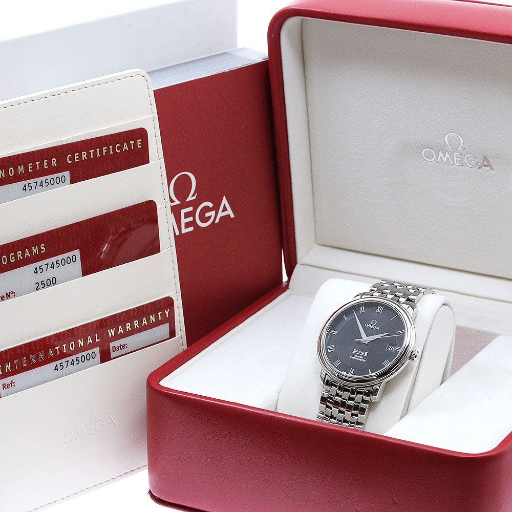 OMEGA De Ville Prestige Coaxial 4574.50 black Dial Automatic Men's Watch_887289