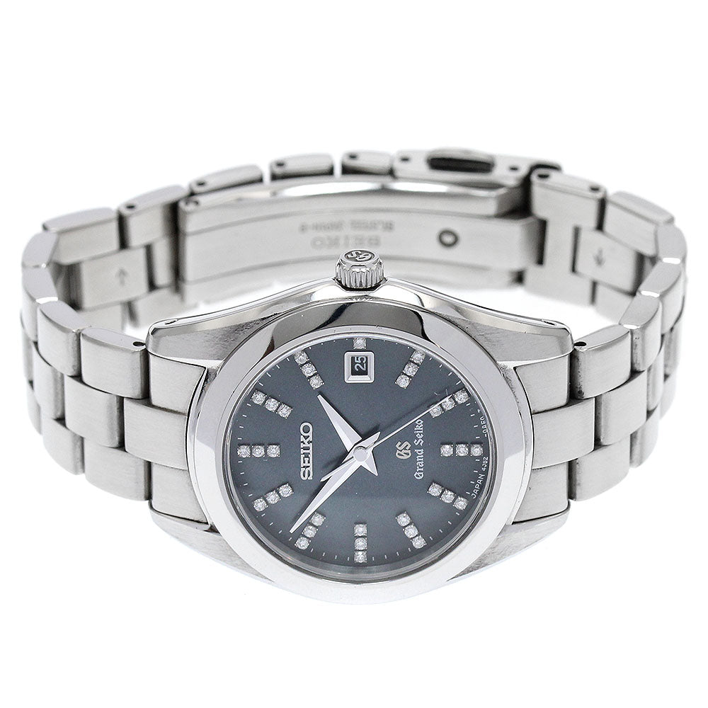 SEIKO Grand Seiko STGF071/4J52-0AB0 Diamond index Black shell Dial Quartz Ladies Watch_887296