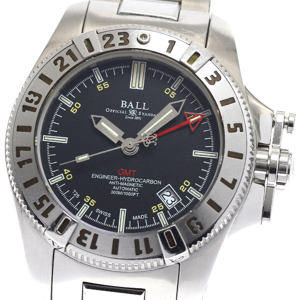 BALLWATCH Engineer Hydrocarbon DG1016A GMT date black Dial Automatic Men's Watch_887322