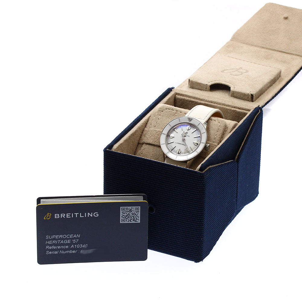 BREITLING Super Ocean Heritage57 A10340 white Dial Automatic Men's Watch_887333