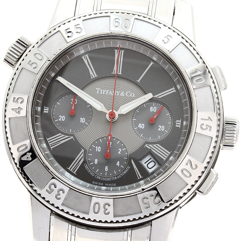 TIFFANY&Co. Mark T-57 Chronograph gray Dial Men's Watch_887338
