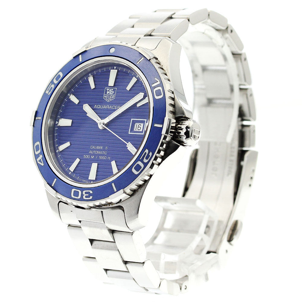 TAG HEUER Aqua racer WAK2111 Caliber 5 blue Dial Automatic Men's Watch_887340