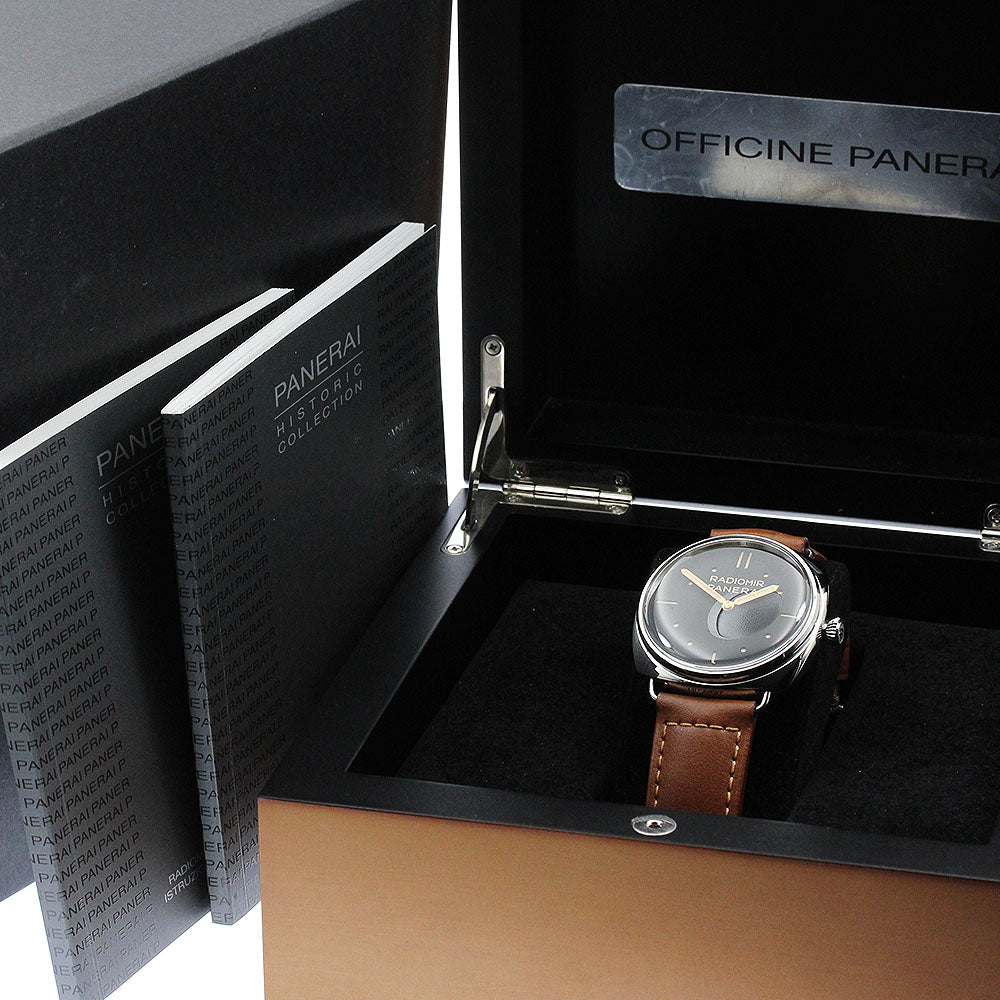 PANERAI Radiomir S.L.C PAM00425 black Dial Hand Winding Men's Watch_887356