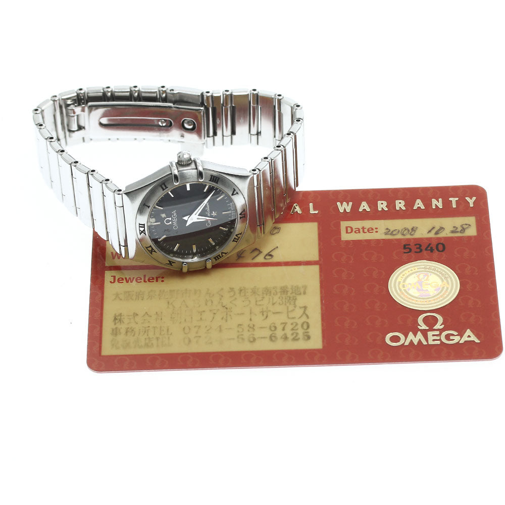 OMEGA Constellation 1572.40 gray Dial Quartz Ladies Watch_887365