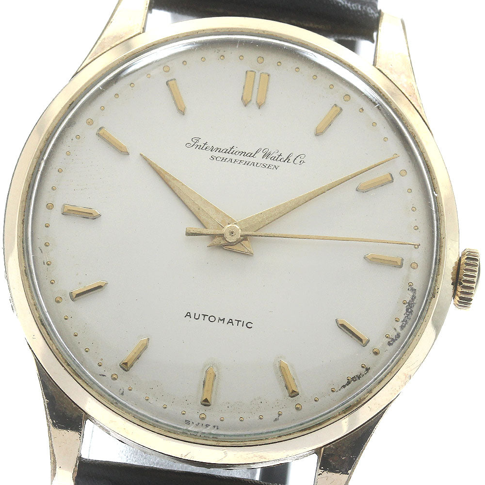 IWC SCHAFFHAUSEN cal.853 Silver Dial Automatic Men's Watch_887376