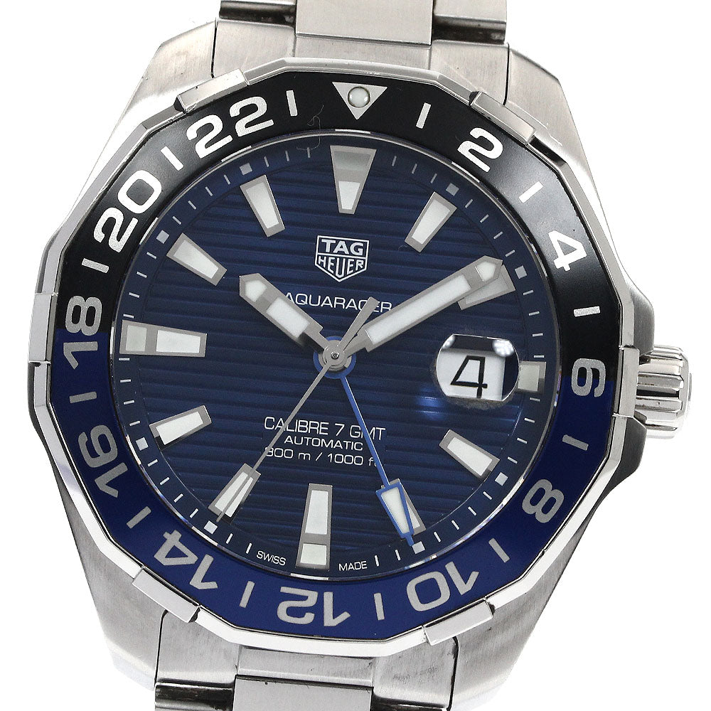 TAG HEUER Aqua racer WAY201T.BA0927 Caliber 7 GMT Automatic Men's Watch_887396