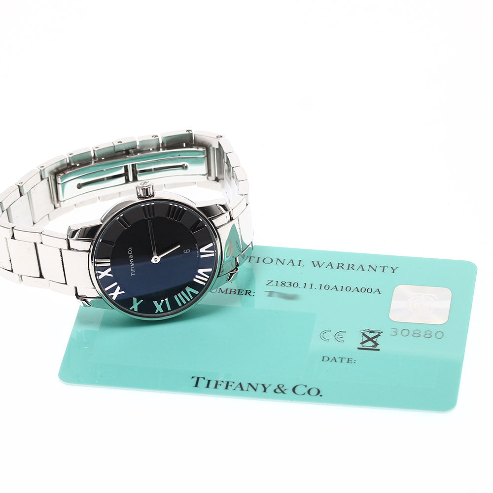 TIFFANY&Co. Atlas Dome Z1830.11.10A10A00A Date black Dial Quartz Ladies_887404