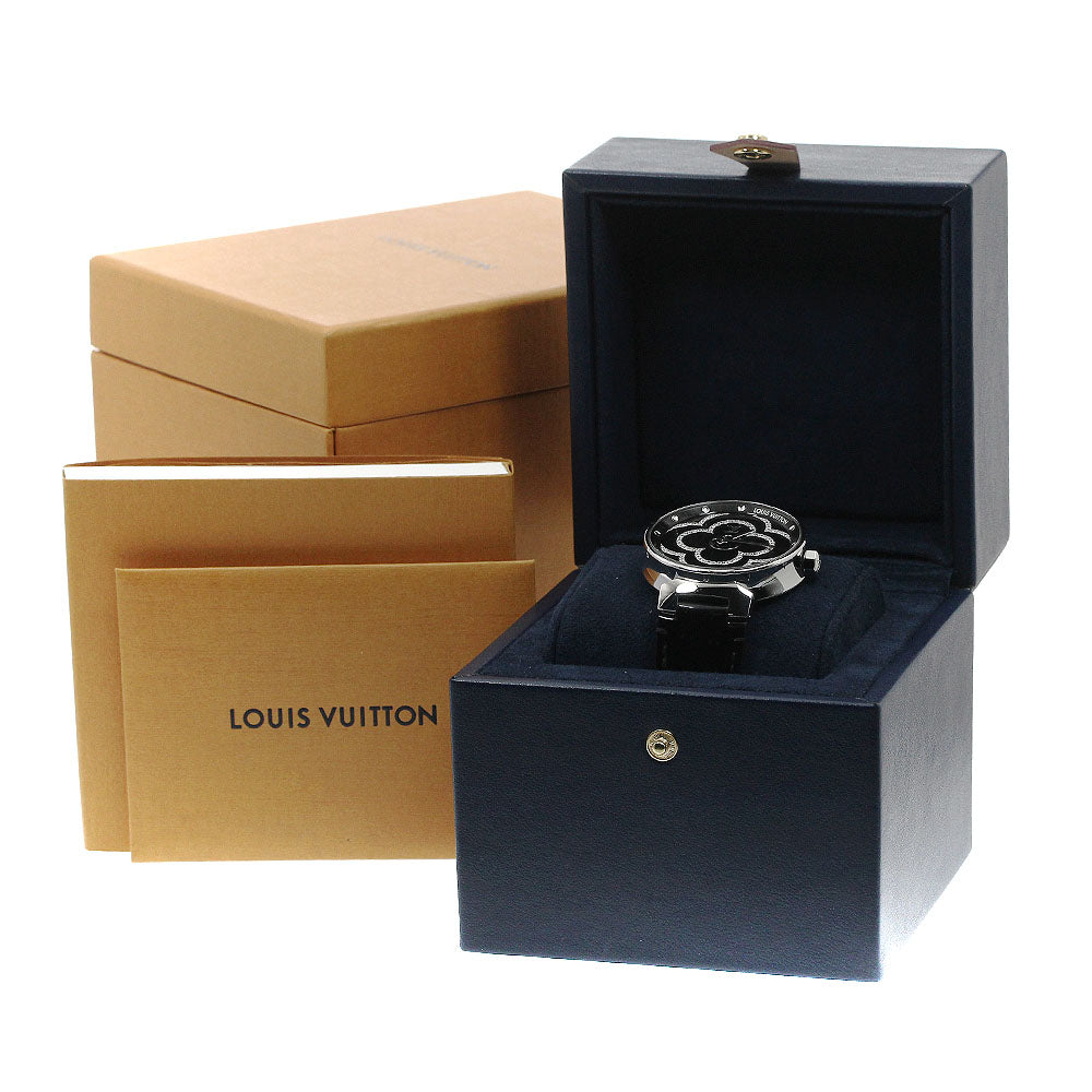 LOUIS VUITTON Tambour Moon Divine GM QA022 Diamond Quartz Men's Watch_887406