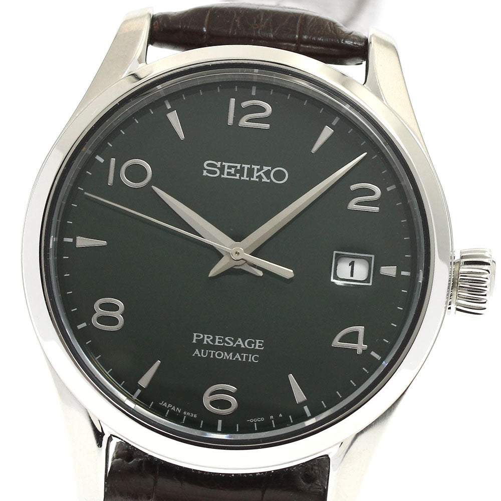 SEIKO Pureza SARX063/6R35-00C0 Enamel dial limited to 2000 pieces green Dial Automatic Men's Watch_887408