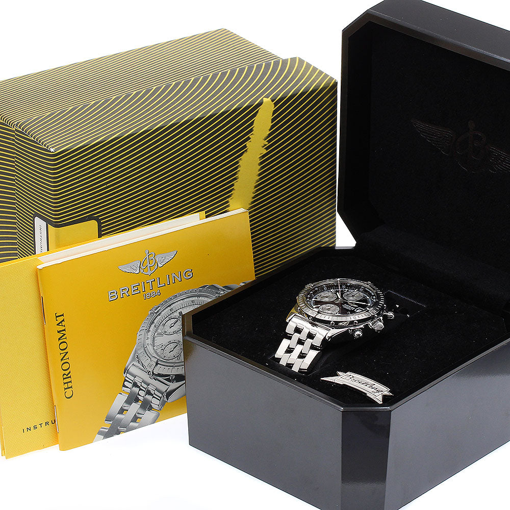 BREITLING Chronomat A13352 Date black Dial Automatic Men's Watch_887410