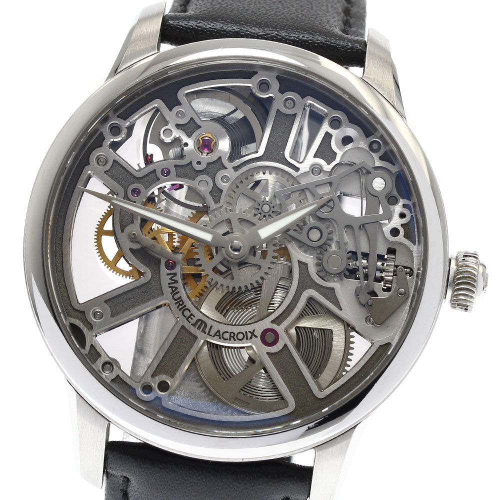 MAURICE LACROIX Masterpiece MP7228-SS001-000 Hand Winding Men's Watch_887418
