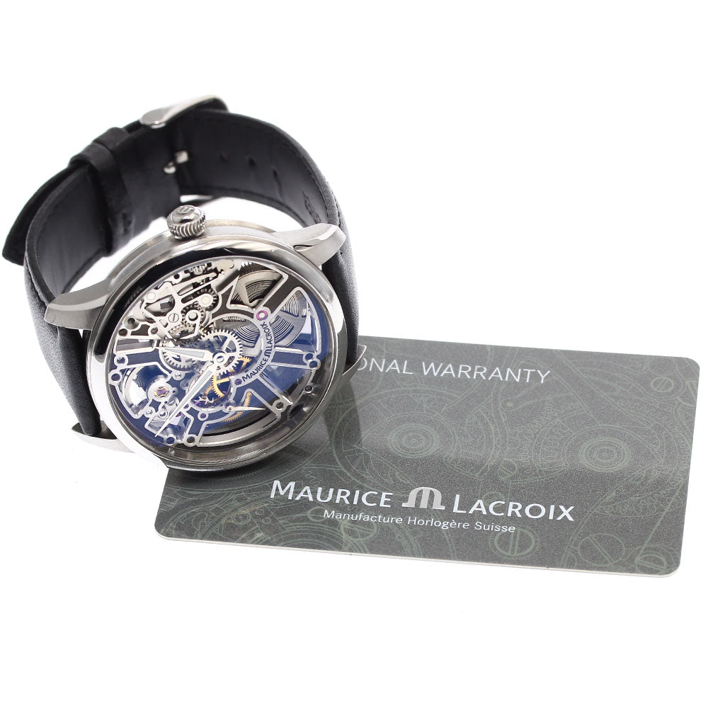 MAURICE LACROIX Masterpiece MP7228-SS001-000 Hand Winding Men's Watch_887418