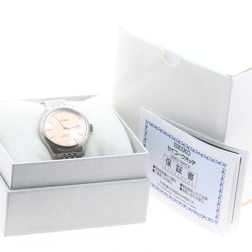 SEIKO Presage SARX125/6R55-00H0 salmon pink Dial Automatic Men's Watch_887427